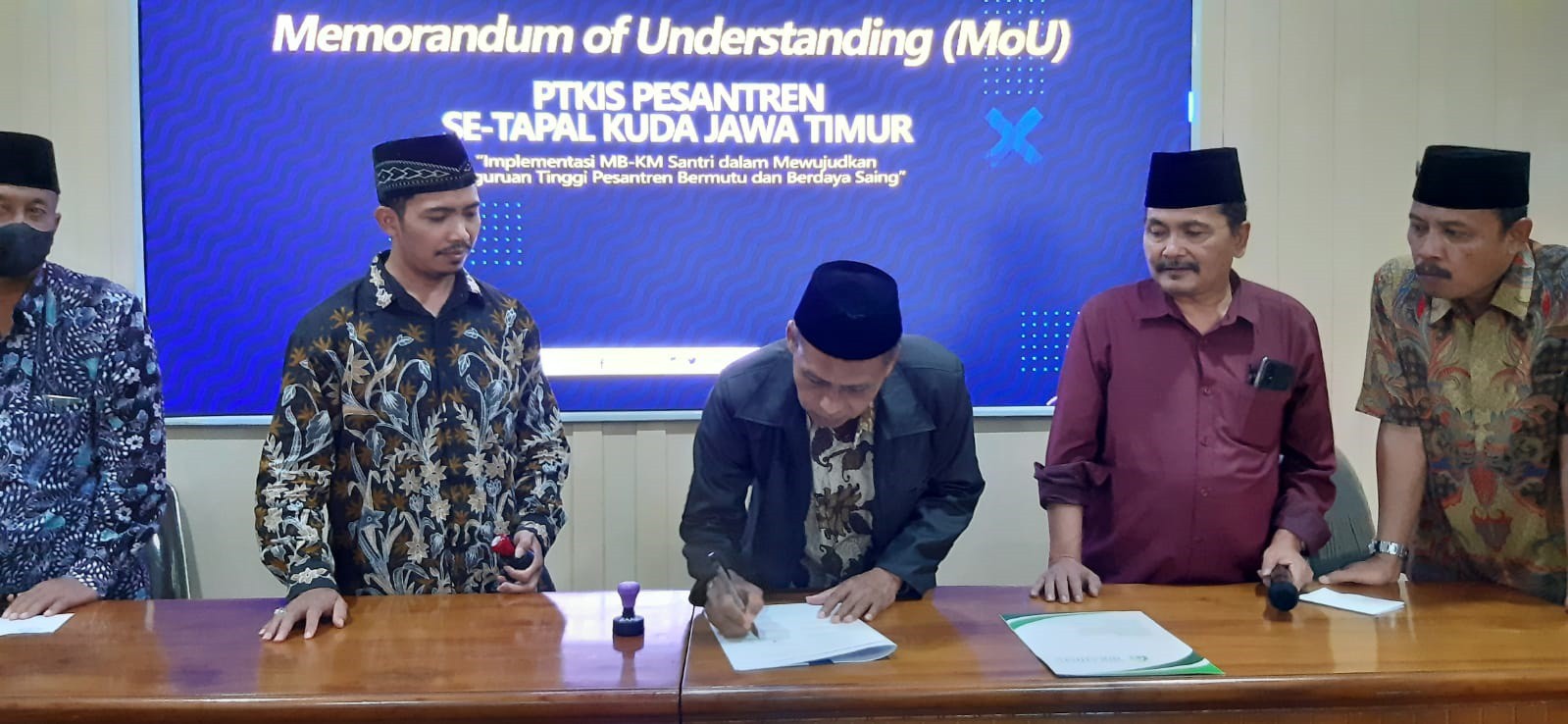 IAI Syarifuddin Gelar MoU beserta 29 Perguruan Tinggi Pesantren se-Tapal Kuda Jawa Timur